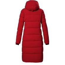 Killtec Winter Coat KOW 56 QLTD with Hood (breathable, windproof, water-repellent) red Ladies